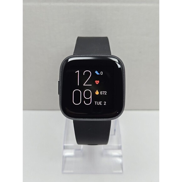 Fitbit Versa 2 Smartwatch Gray 40mm Alexa WR50M Always On Display No Charger - Picture 1 of 11
